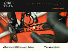 Tablet Screenshot of cykelogen.com